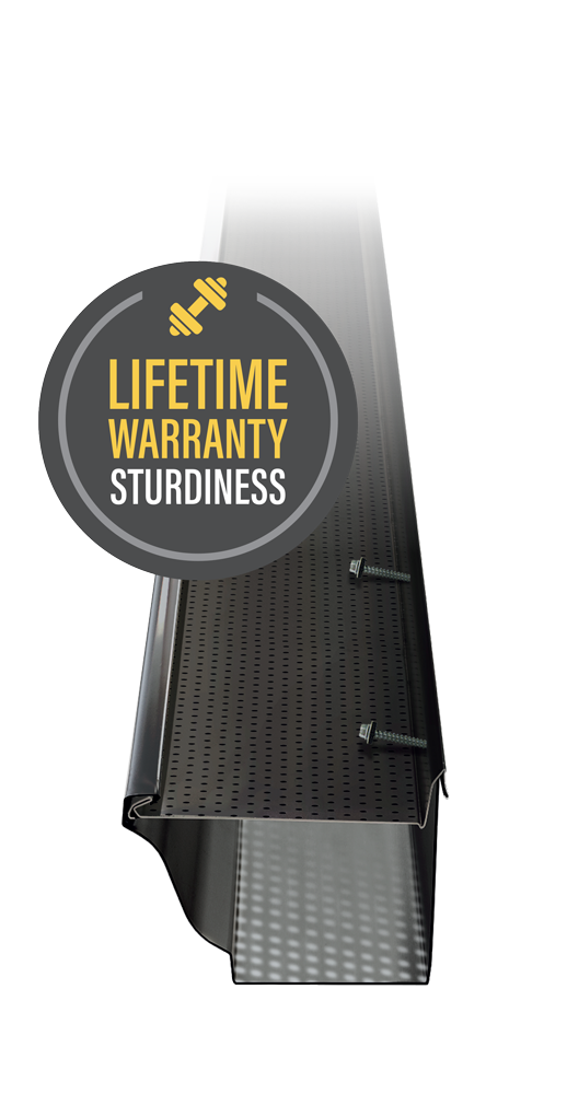 ULTRA-DURABLE GUTTER SYSTEM